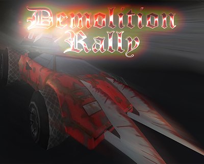 Demolition Rally title art and in-game imagery
