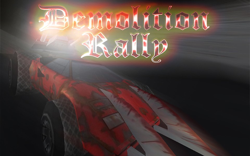 Demolition Rally title art and in-game imagery