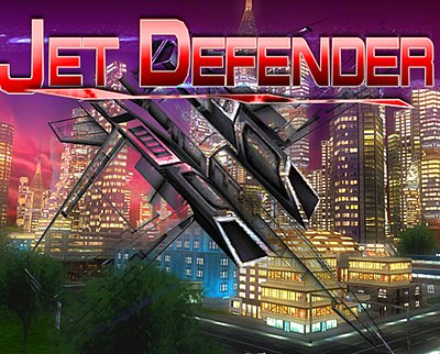 Jet Defender title art and in-game imagery