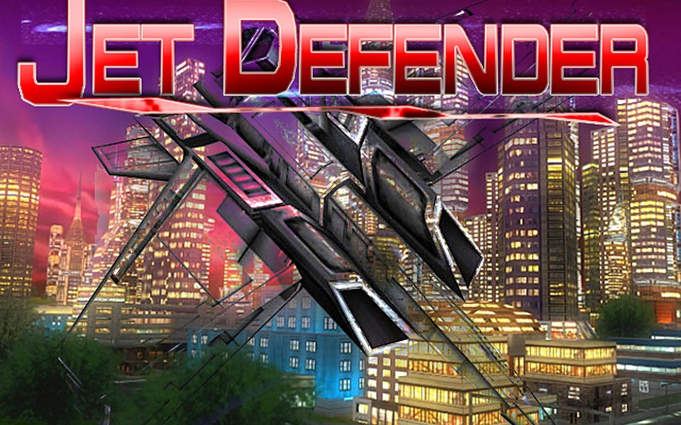 Jet Defender title art and in-game imagery